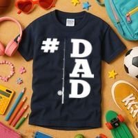 Number One Fishing Dad  Kids T-Shirt thumb 3