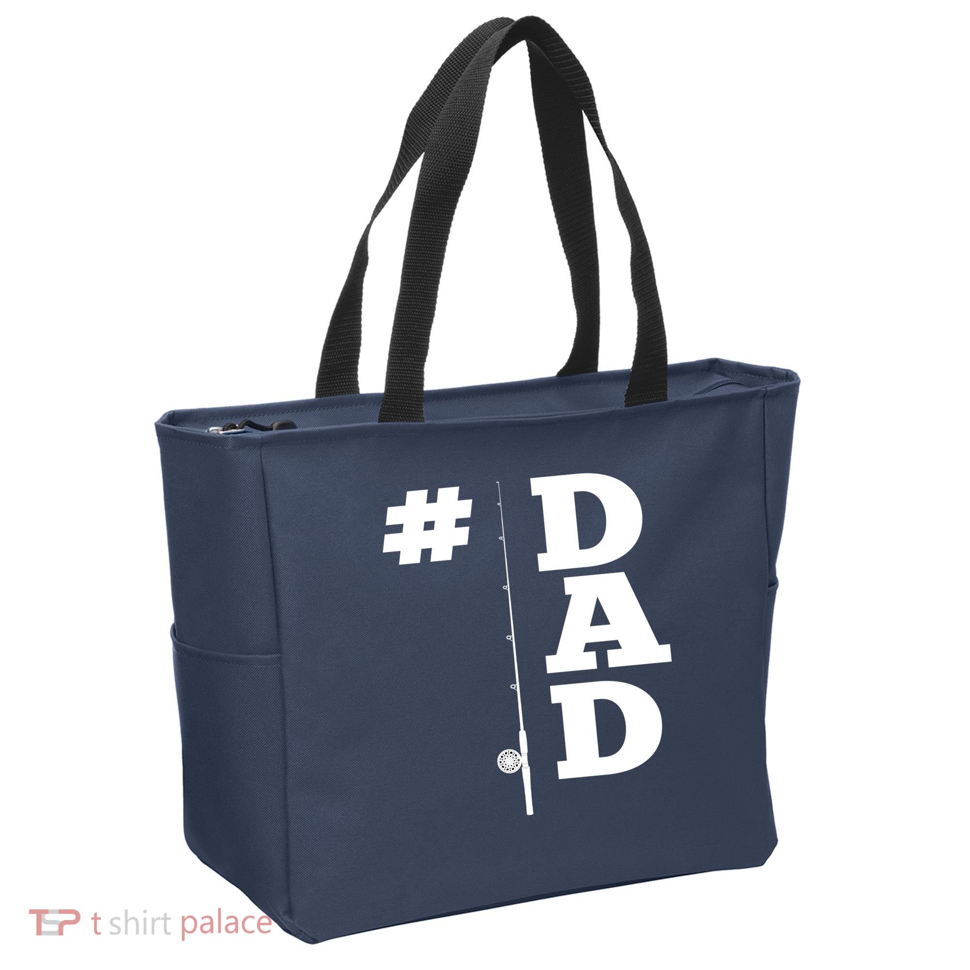 Number One Fishing Dad  Tote Bag