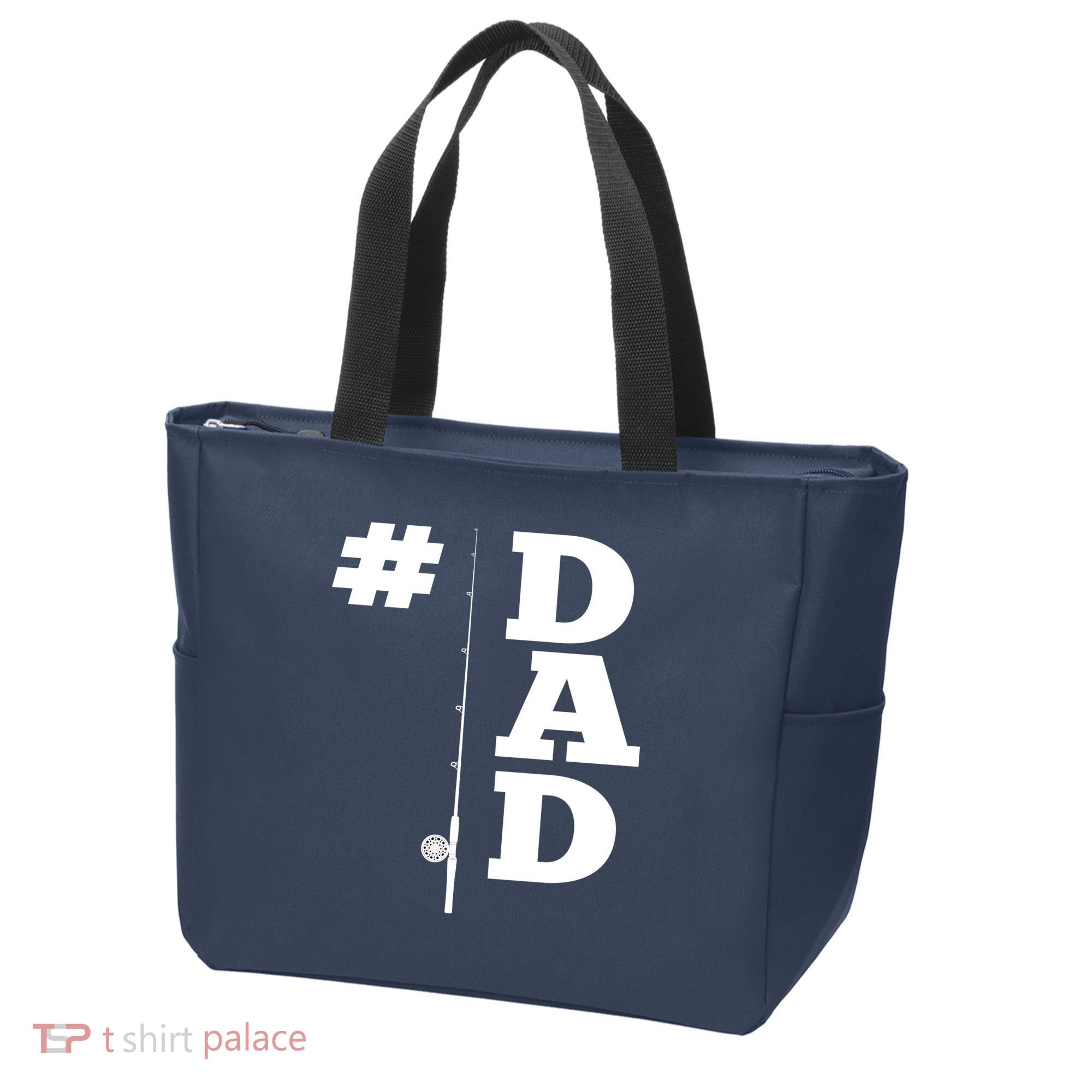 Number One Fishing Dad  Tote Bag