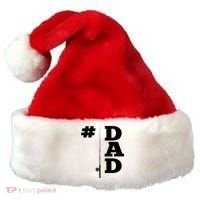 Number One Fishing Dad  Santa Hat thumb 0
