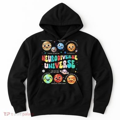 Neurodiverse Universe Neurodiversity Autism Awareness Hoodie