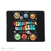 Neurodiverse Universe Neurodiversity Autism Awareness Mousepad thumb 0