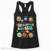 Neurodiverse Universe Neurodiversity Autism Awareness Women's Tank Top thumb 0
