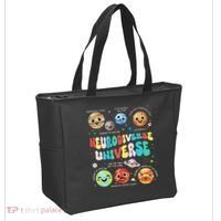 Neurodiverse Universe Neurodiversity Autism Awareness Tote Bag thumb 2