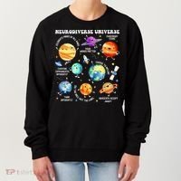 Neurodiverse Universe Neurodiversity Autism Awareness Women's Sweatshirt thumb 0