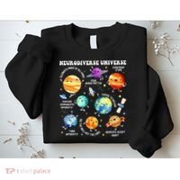 Neurodiverse Universe Neurodiversity Autism Awareness Sweatshirt thumb 2