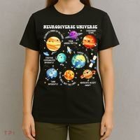 Neurodiverse Universe Neurodiversity Autism Awareness T-Shirt thumb 4