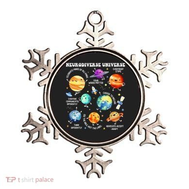 Neurodiverse Universe Neurodiversity Autism Awareness Ornament