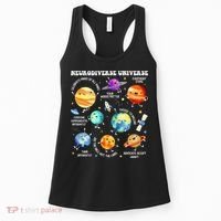 Neurodiverse Universe Neurodiversity Autism Awareness Women's Tank Top thumb 0