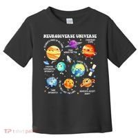Neurodiverse Universe Neurodiversity Autism Awareness Toddler T-Shirt thumb 0