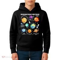 Neurodiverse Universe Neurodiversity Autism Awareness Kids Hoodie thumb 4