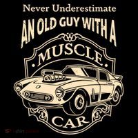 Never Underestimate Old Guy With A Muscle Car Classic Cars Gift Coffee Mug thumb 5