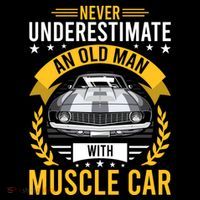 Never Underestimate Old With Muscle Car Great Gift Coffee Mug thumb 5