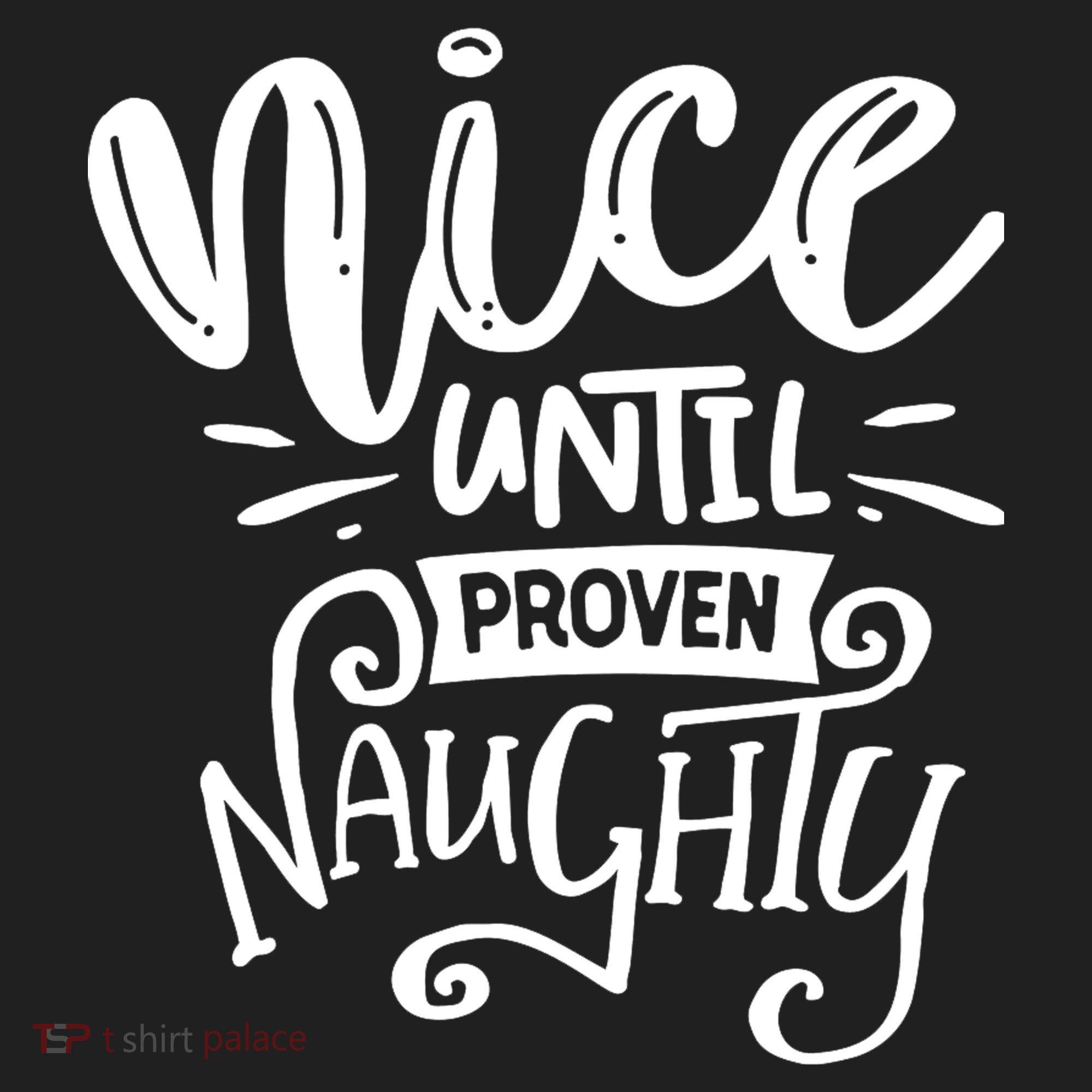 Nice Until Proven Naughty Beanie