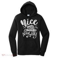 Nice Until Proven Naughty Women's Hoodie thumb 0