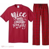 Nice Until Proven Naughty Pajama Set thumb 0