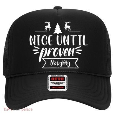 Nice Until Proven Naughty Hat