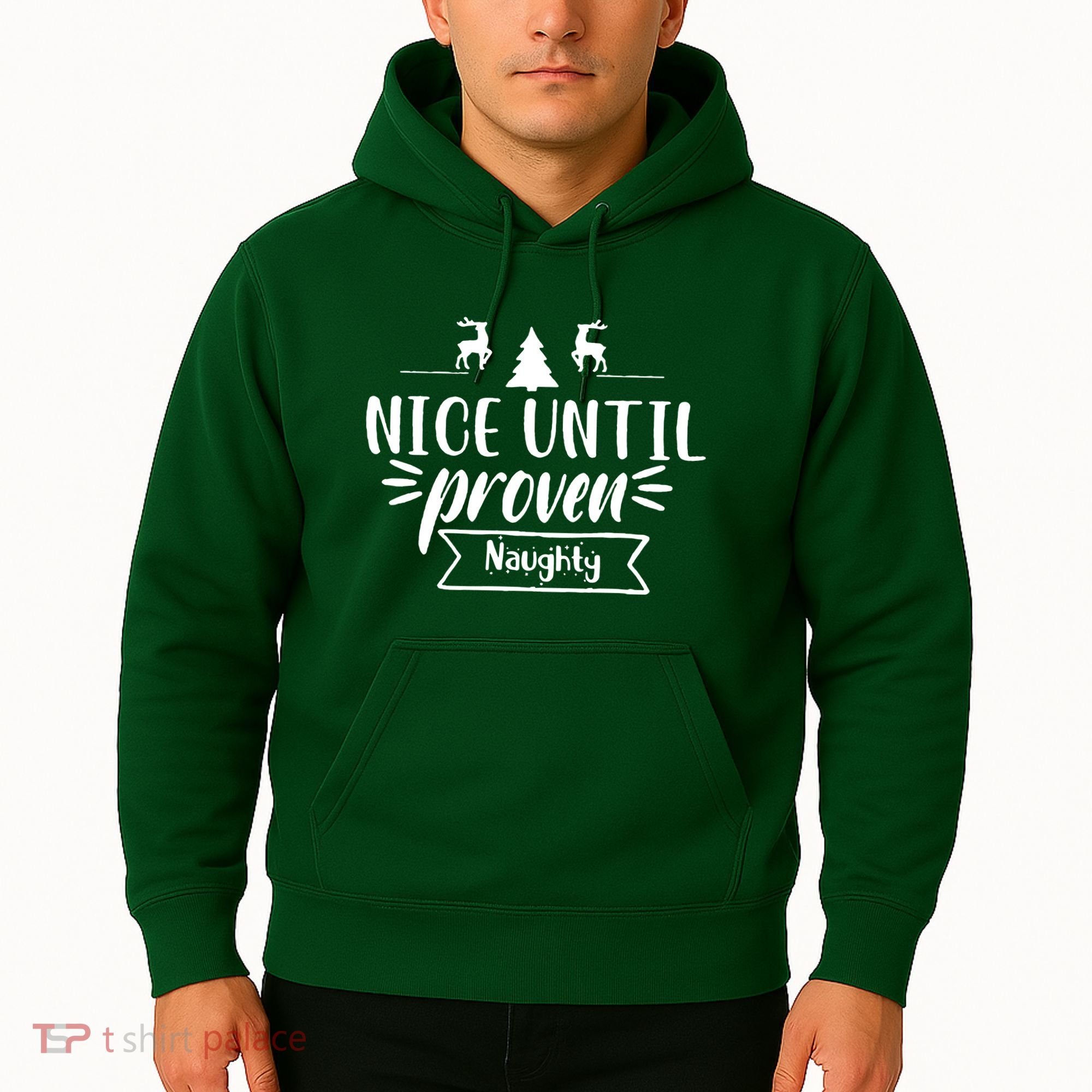 Nice Until Proven Naughty Hoodie