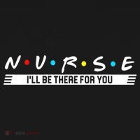 Nurse Be There For You Doggie Tank thumb 4