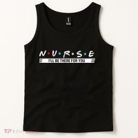Nurse Be There For You Tank Top thumb 2