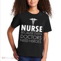 Nurse Because Even Doctors Need Heroes Kids T-Shirt thumb 2