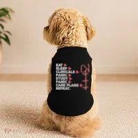 Nurse Eat Sleep Panic Clinicals Repeat Doggie Tank thumb 2