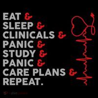 Nurse Eat Sleep Panic Clinicals Repeat Coffee Mug thumb 5