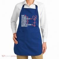 Nurse Eat Sleep Panic Clinicals Repeat Apron thumb 2