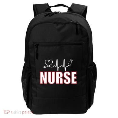 Nurse Heartbeat Logo Backpack