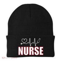 Nurse Heartbeat Logo Beanie thumb 0