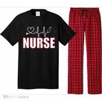 Nurse Heartbeat Logo Pajama Set thumb 0