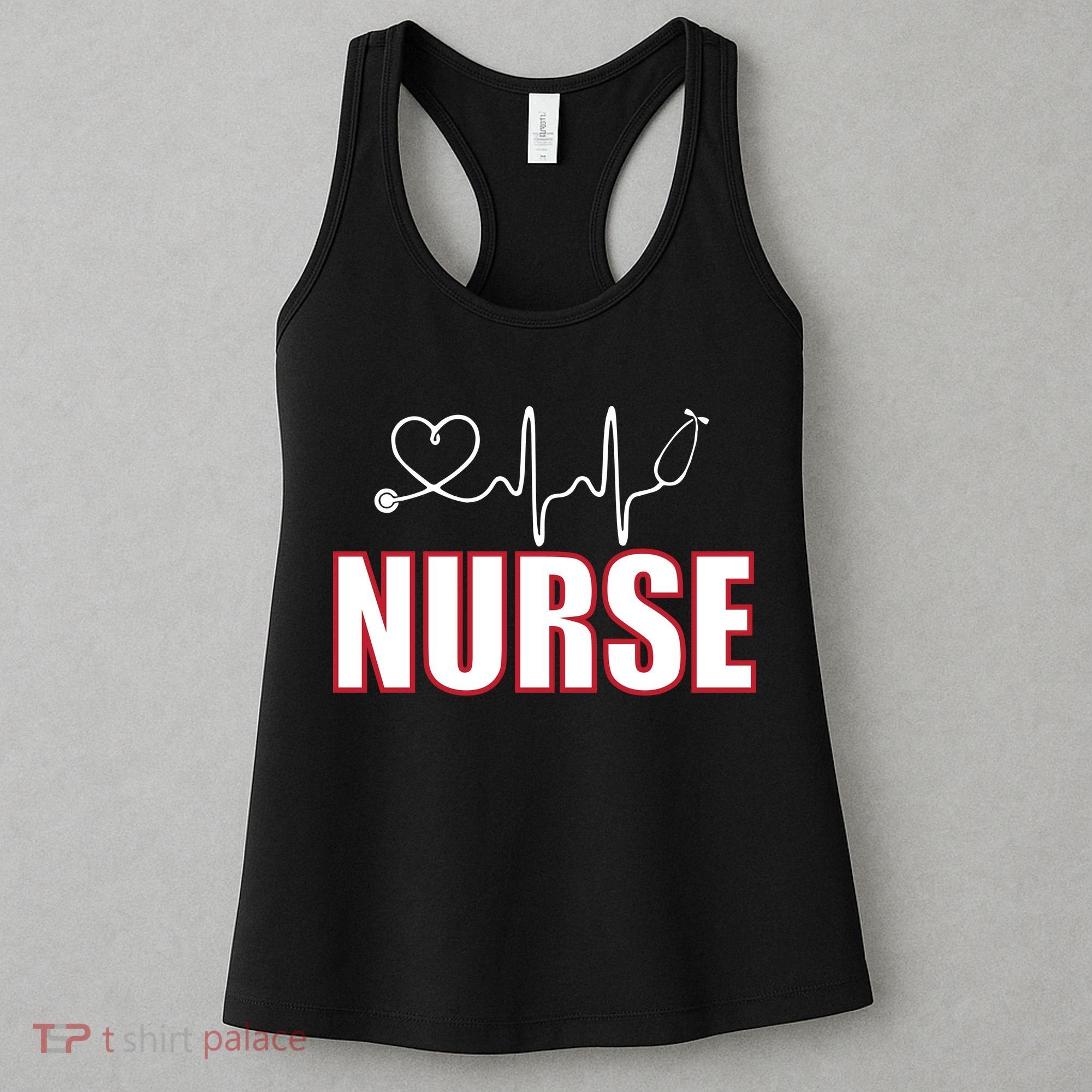 Nurse Heartbeat Logo Women's Tank Top