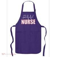 Nurse Heartbeat Logo Apron thumb 0