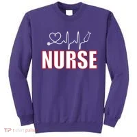 Nurse Heartbeat Logo Sweatshirt thumb 0