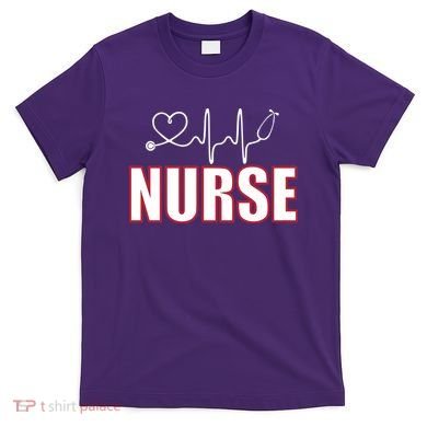 Nurse Heartbeat Logo T-Shirt