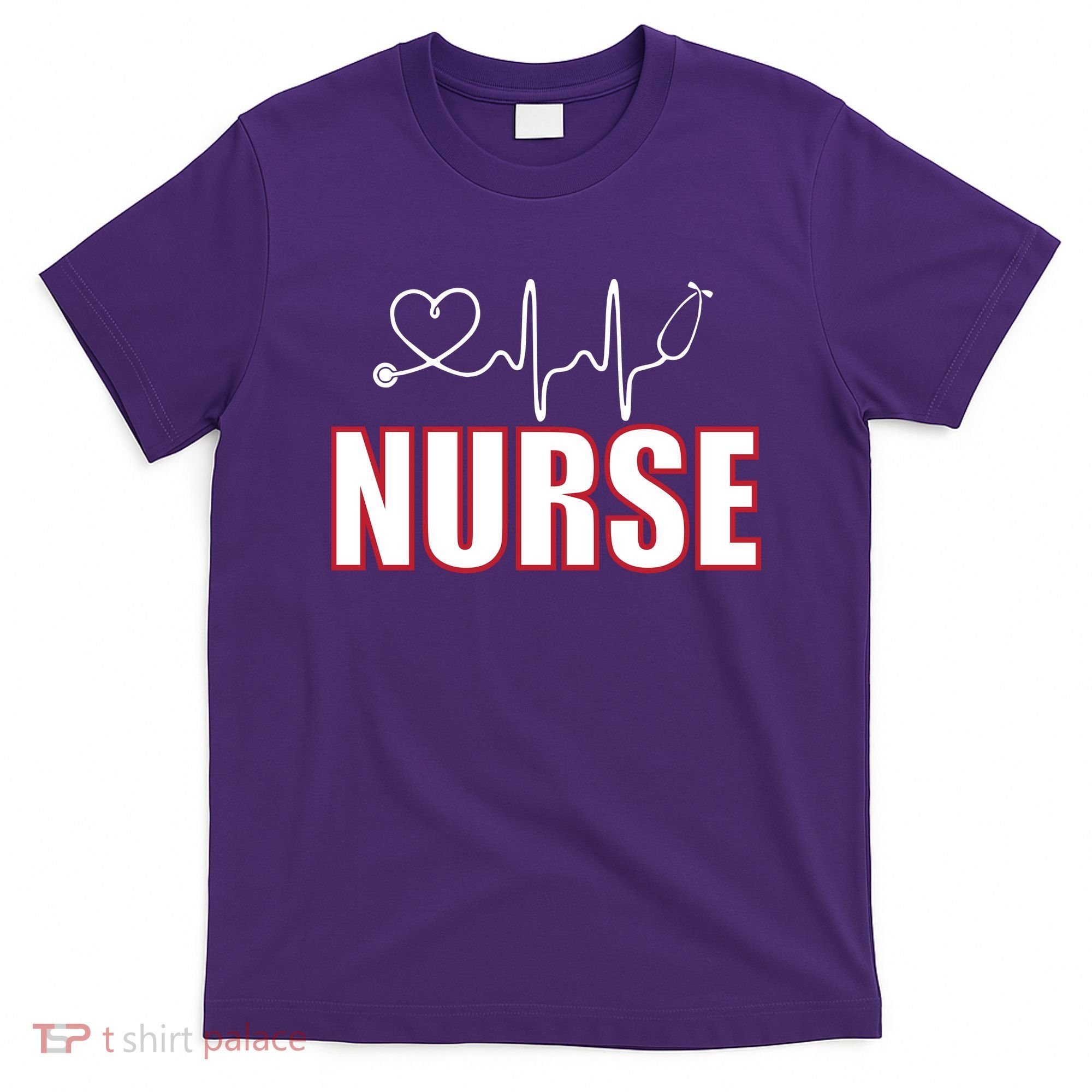 Nurse Heartbeat Logo T-Shirt