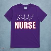 Nurse Heartbeat Logo T-Shirt thumb 5