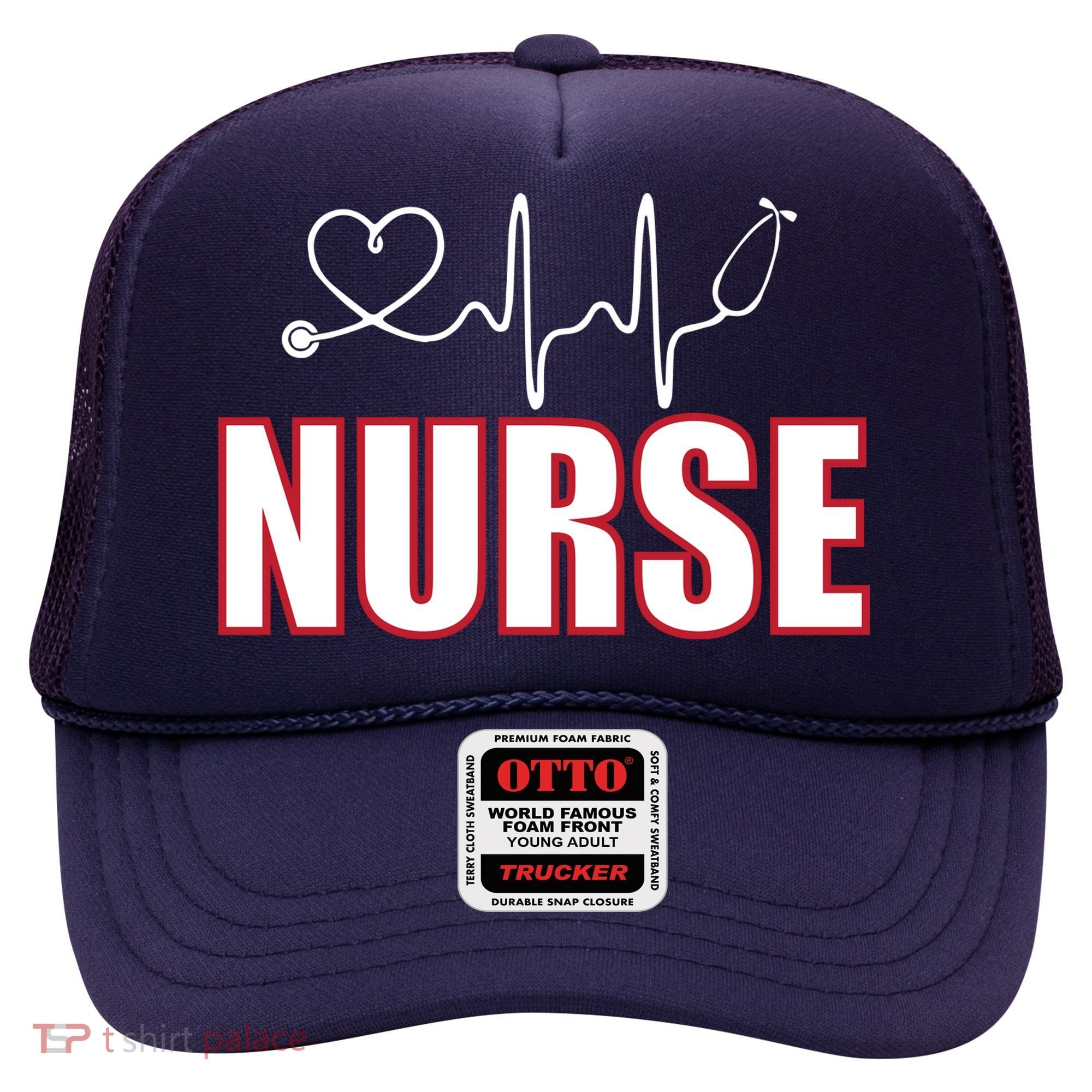 Nurse Heartbeat Logo Hat