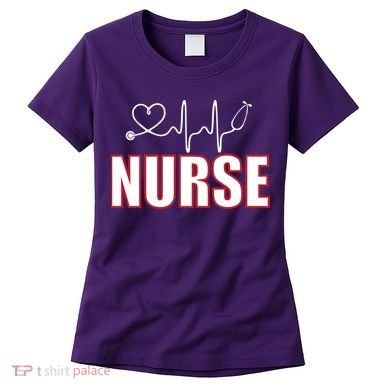 Nurse Heartbeat Logo Women's T-Shirt