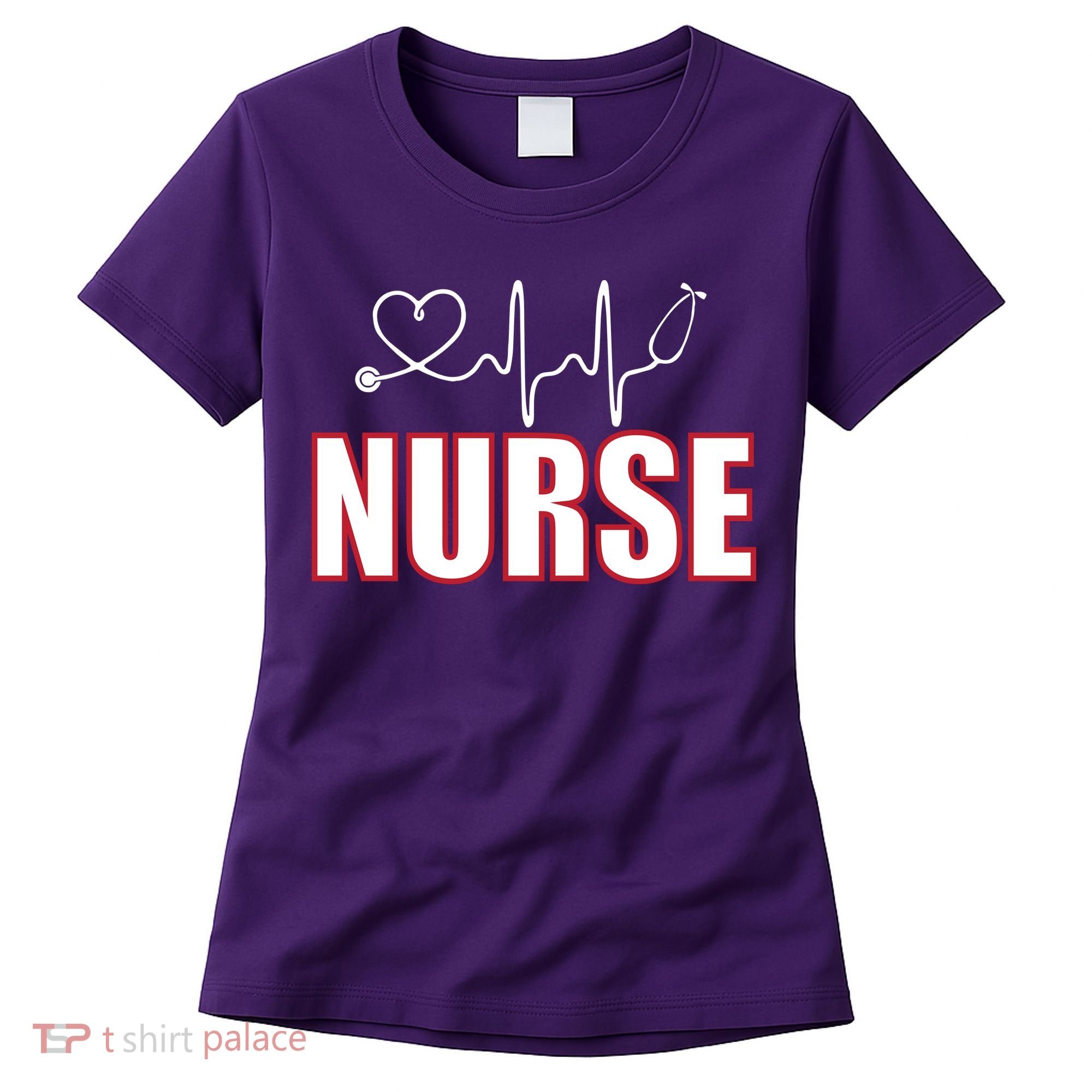 Nurse Heartbeat Logo Women's T-Shirt
