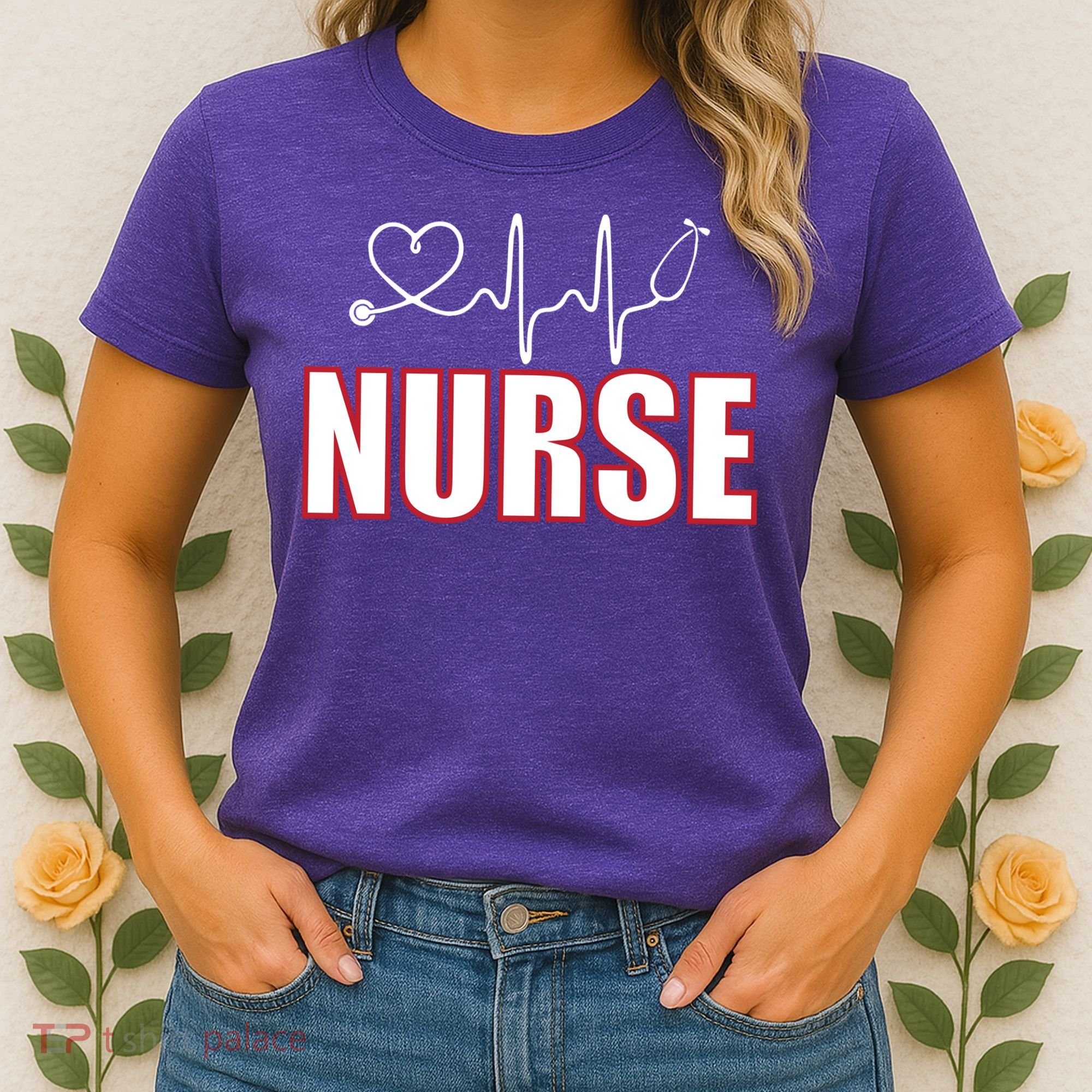Nurse Heartbeat Logo Women's T-Shirt