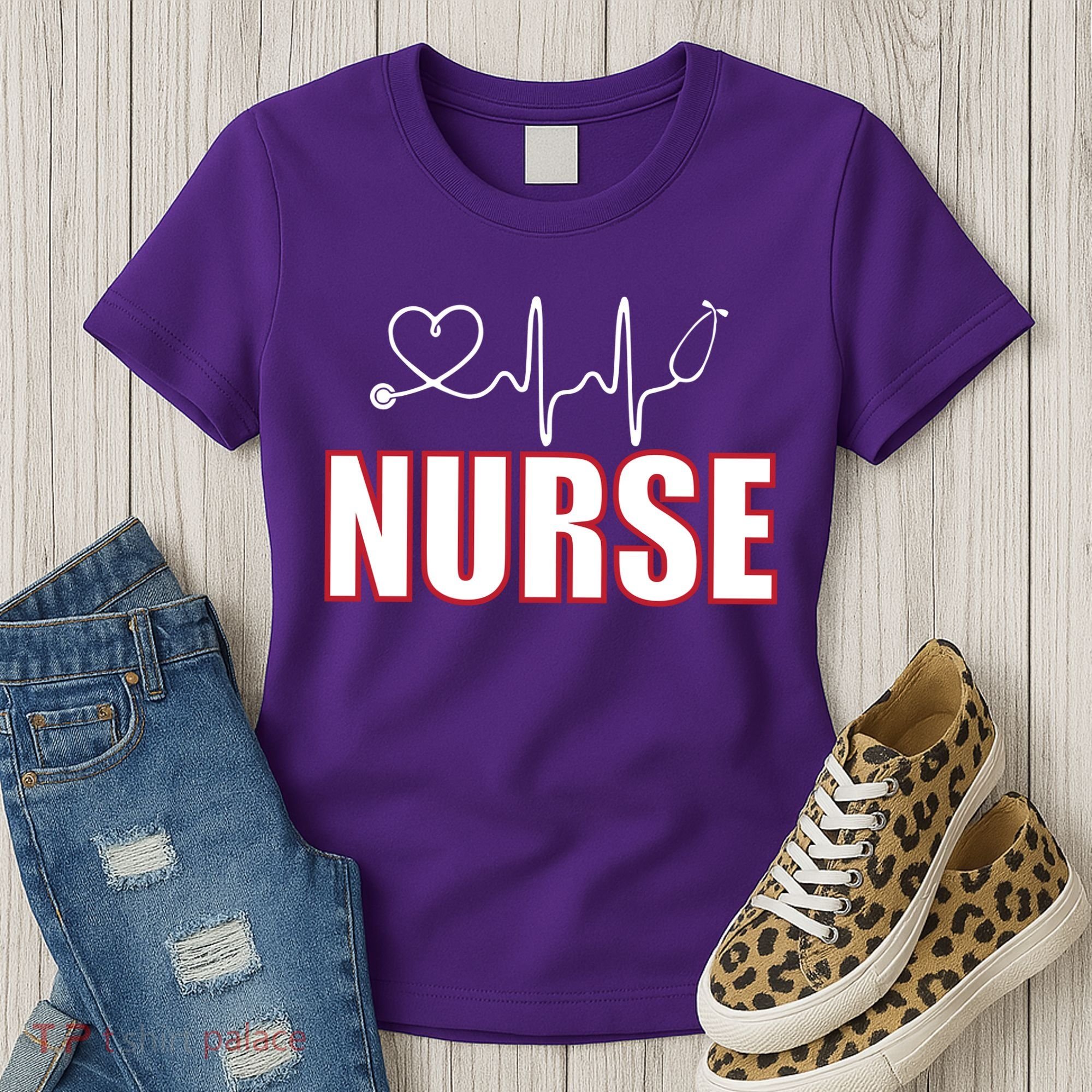 Nurse Heartbeat Logo Women's T-Shirt