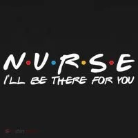Nurse I'll Be There For You Support Pajama Set thumb 2