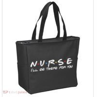 Nurse I'll Be There For You Support Tote Bag thumb 2