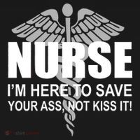 Nurse I'm Here To Save Your Ass Not Kiss It Polo thumb 3