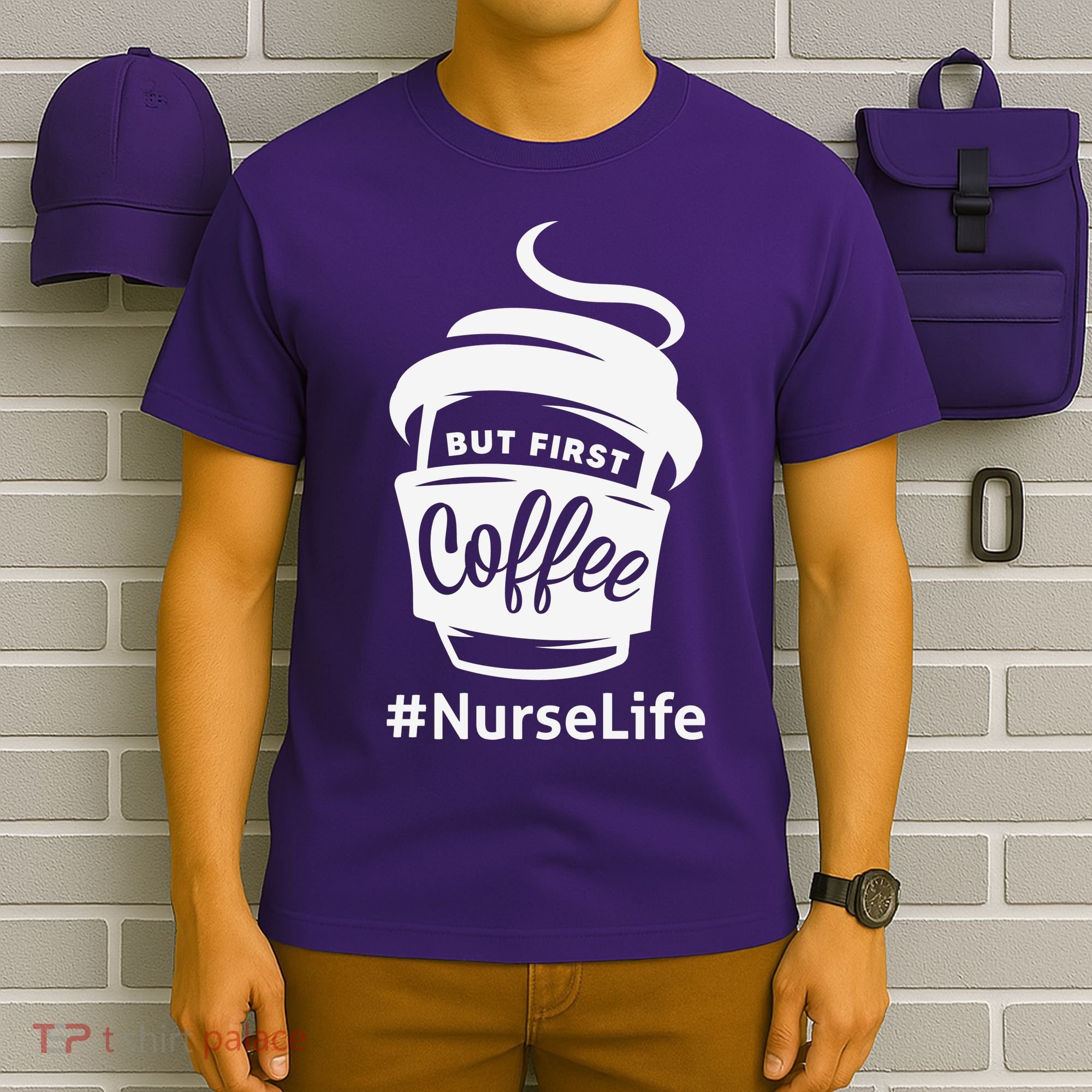 Nurse Life Coffee First T-Shirt