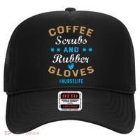 Nurse Life Coffee Scrubs and Rubber Gloves Hat thumb 0