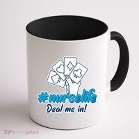 Nurse Life Deal Me In Coffee Mug thumb 1