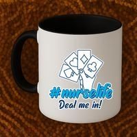 Nurse Life Deal Me In Coffee Mug thumb 2