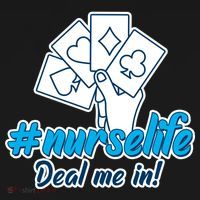 Nurse Life Deal Me In Ornament thumb 1